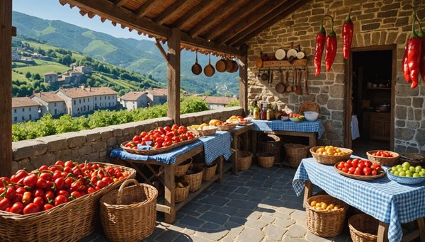 Patrimoine culinaire : produits et recettes du terroir basque